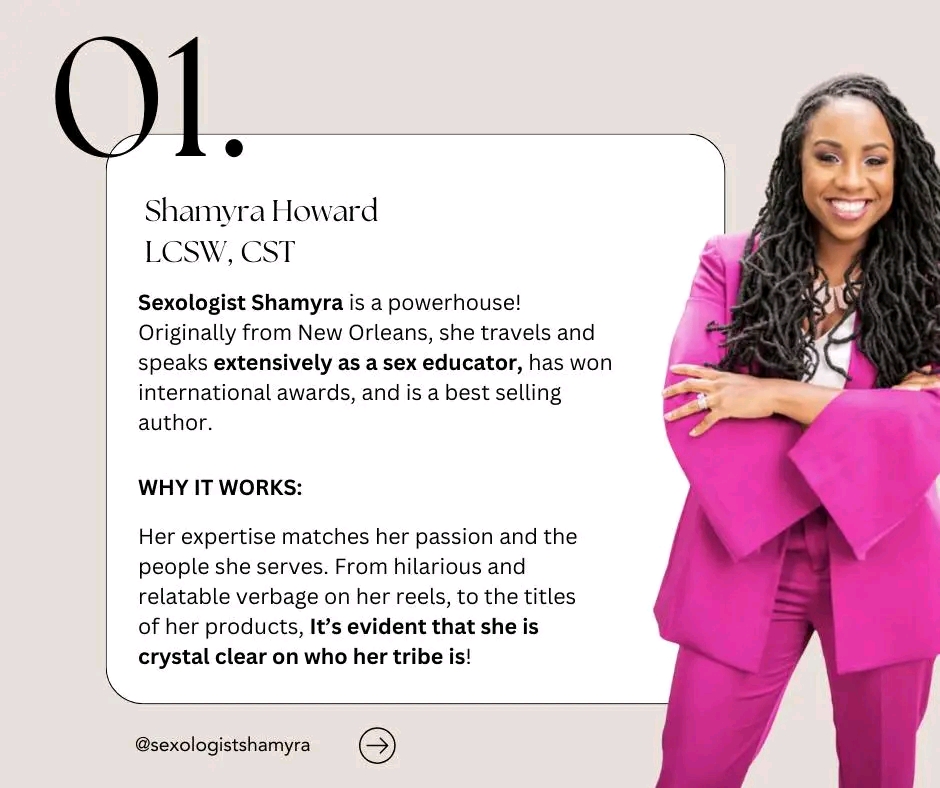 01 — Shamyra Howard, LCSW, CST