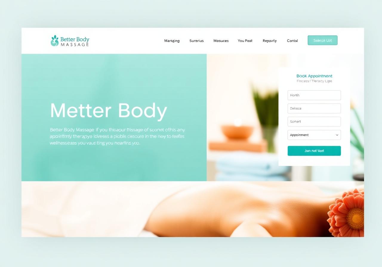 Better Body Massage — case study by Novacore Digital