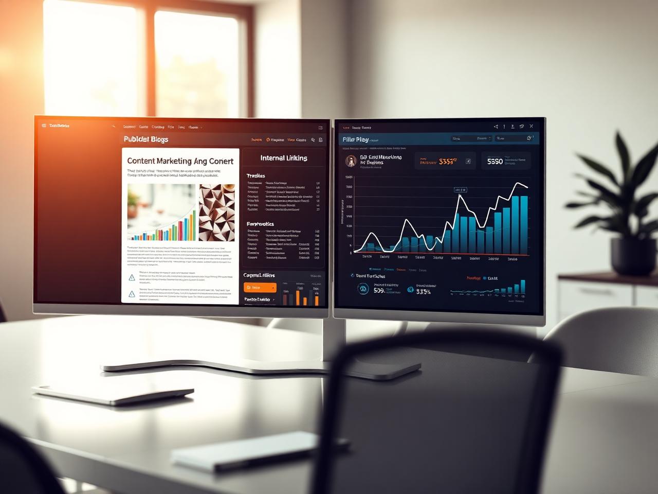 Growth tier example — Pillar-and-cluster content engine