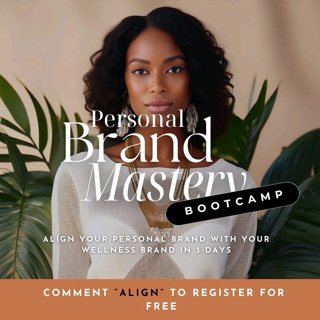 Personal Brand Mastery Bootcamp — Wellness · Campaign Asset by Novacore Digital