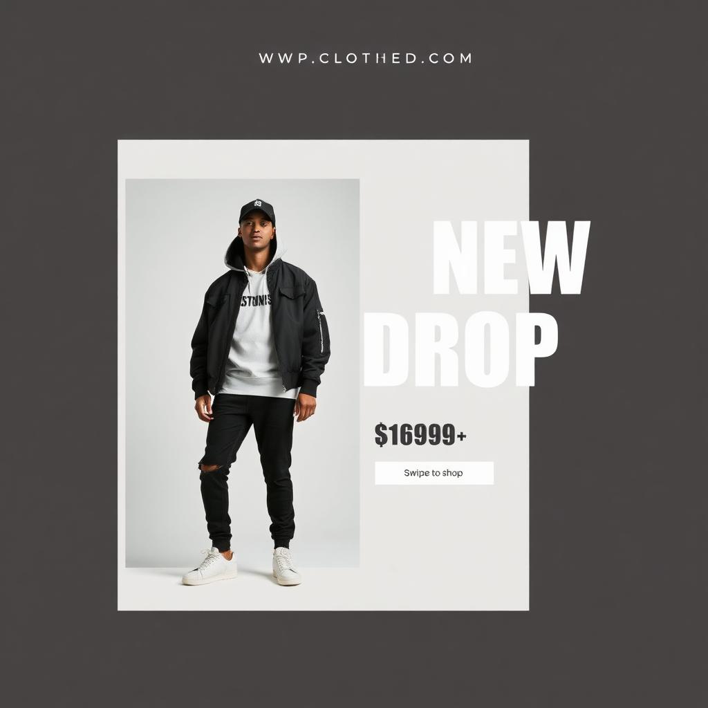 Fashion & Clothing social media creative example