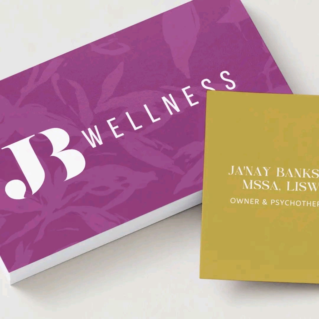 JB Wellness — Print Cards — Therapy · Stationery by Novacore Digital