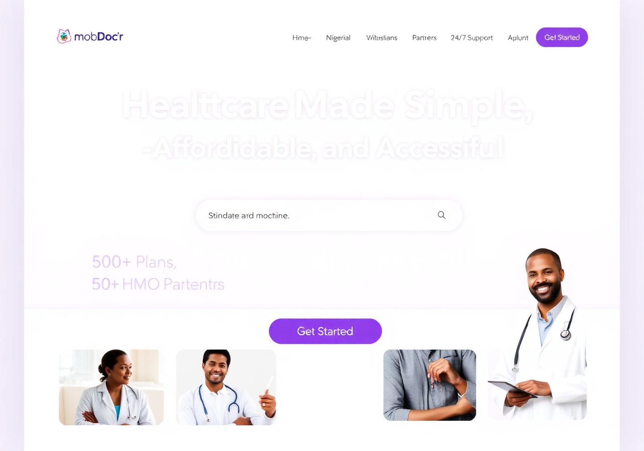 MobDoc'r — Fintech · HMO Platform project by Novacore Digital