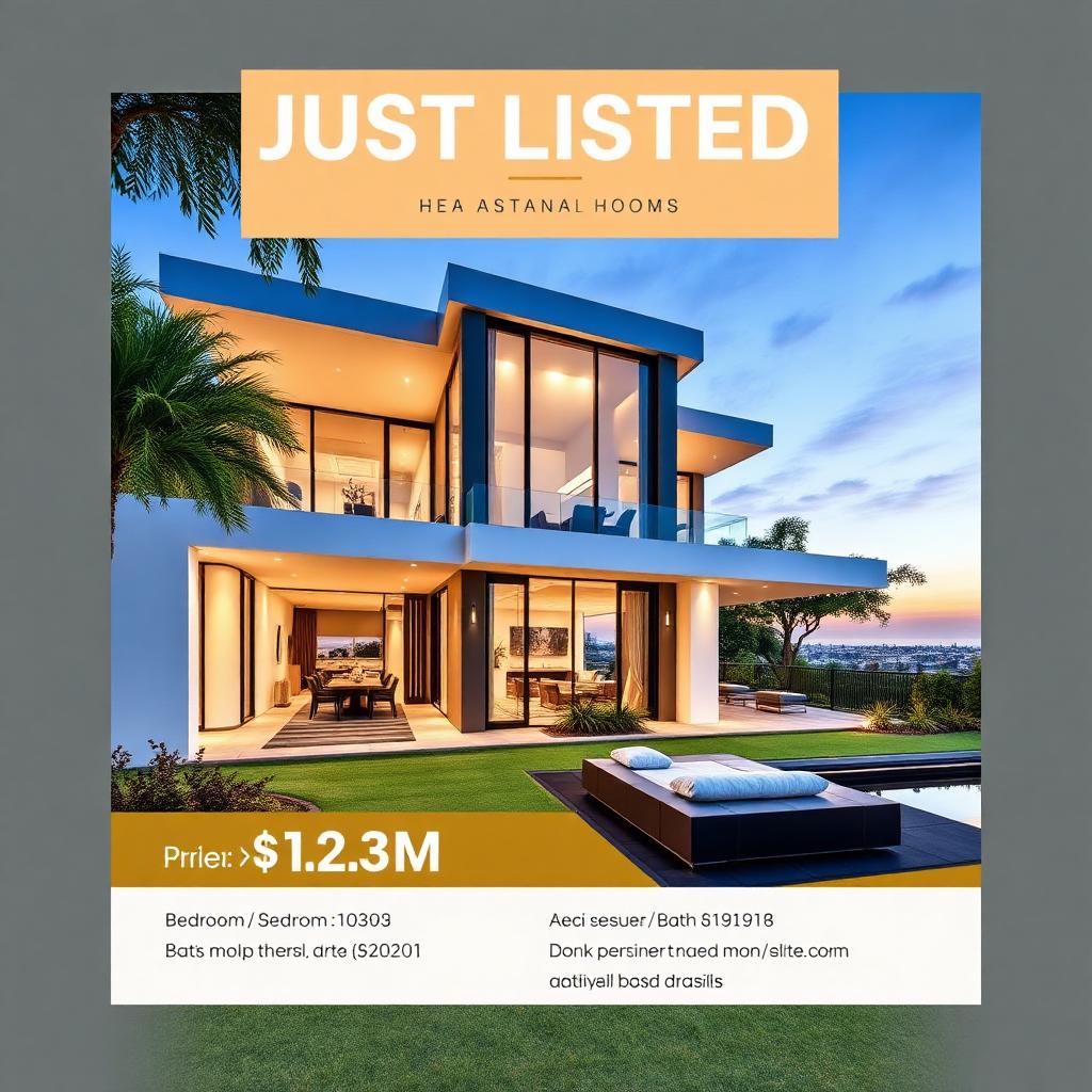 Real Estate social media creative example