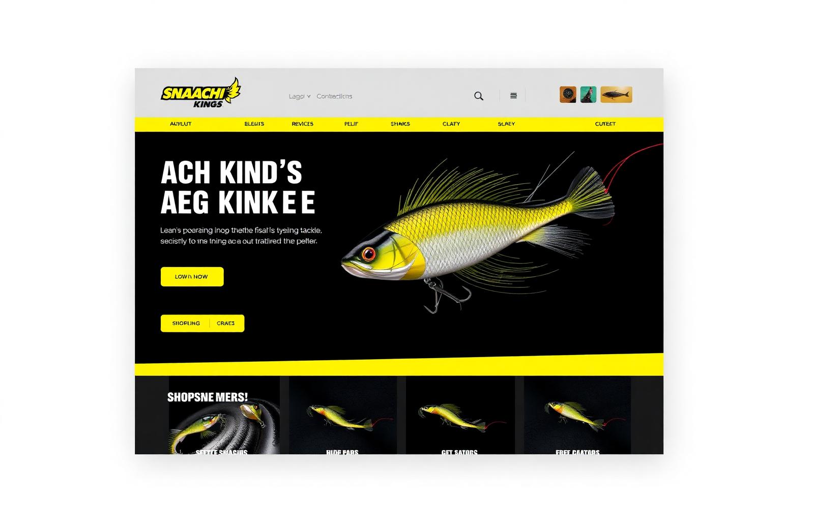 Snatch Kings Custom Jigs — case study by Novacore Digital