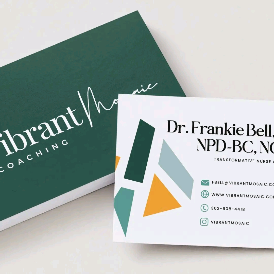 Vibrant Mosaic — Print Collateral — Stationery · Business Cards by Novacore Digital